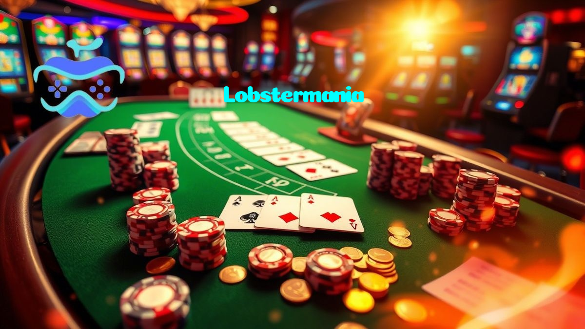 Lobstermania casino presented on mobile device in Pakistan with slots and live games